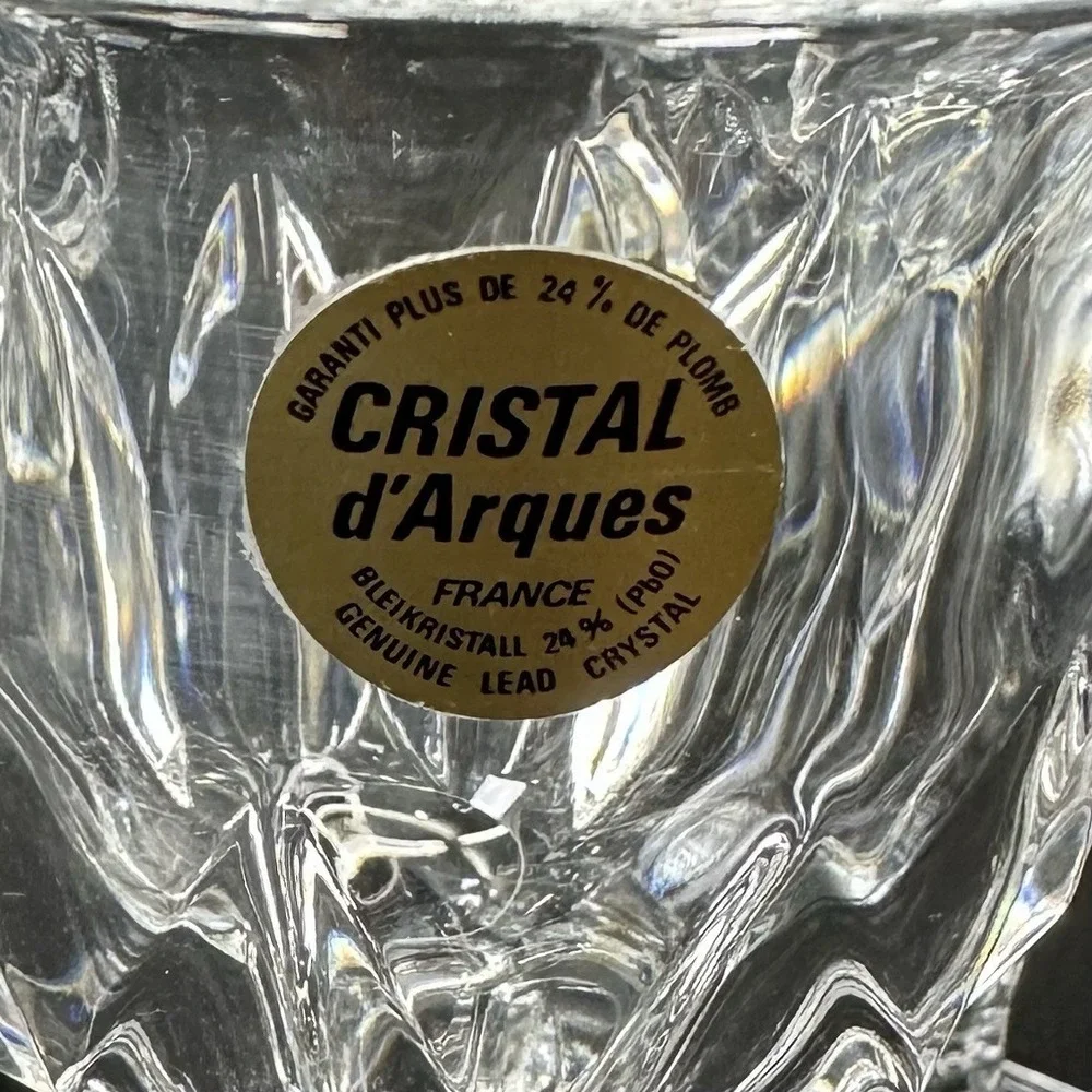 Cristal D'Arques - Durand  'Chaumont' Wine Goblets, 5.25